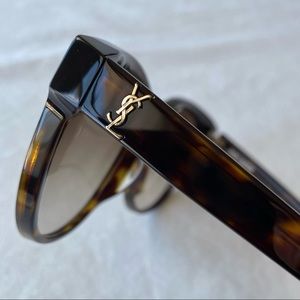 Yves Saint Laurent Monogram Cat-Eye Sunglasses